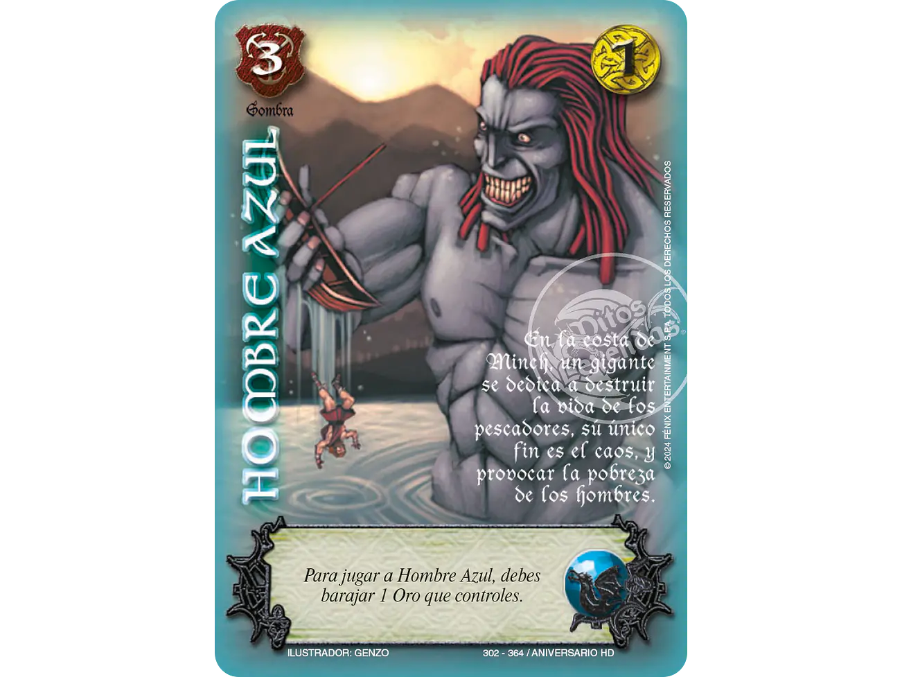 Hombre Azul 1