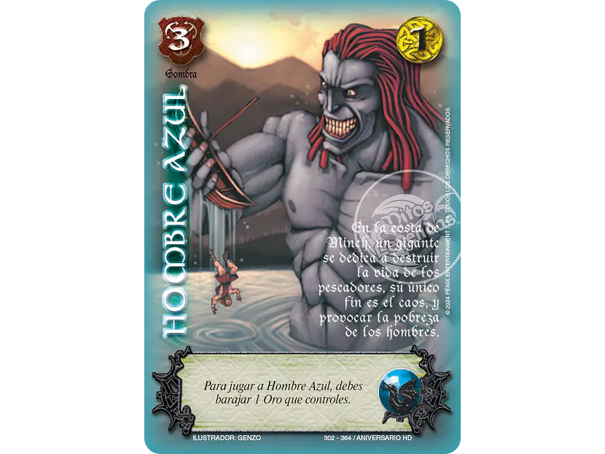 Hombre Azul 1