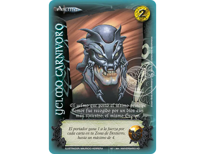Yelmo Carnívoro 1
