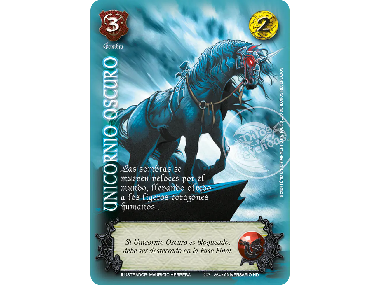 Unicornio Oscuro 1