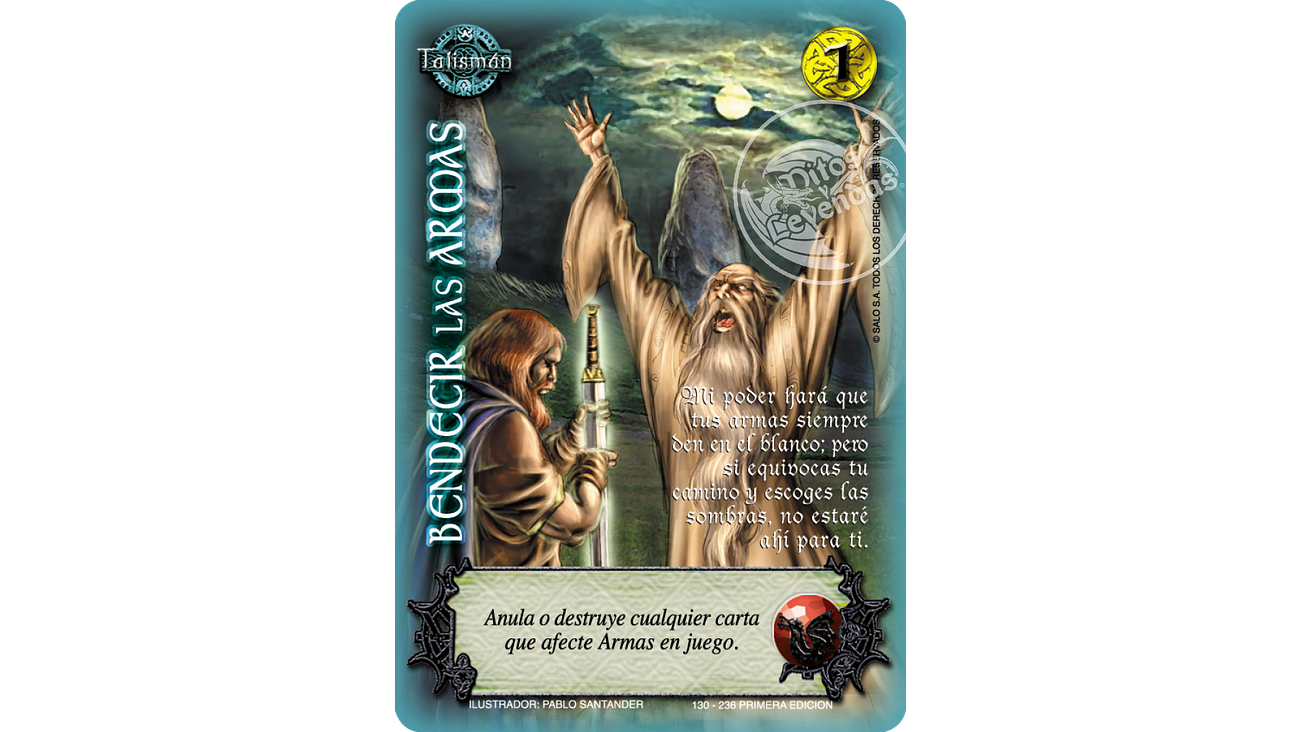 Bendecir las Armas 1