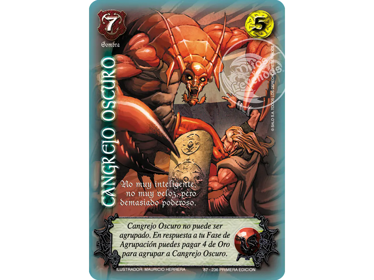 Cangrejo Oscuro 1