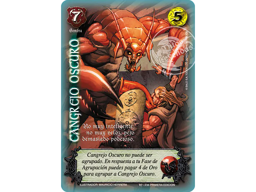Cangrejo Oscuro 1