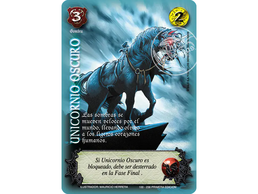Unicornio Oscuro 1