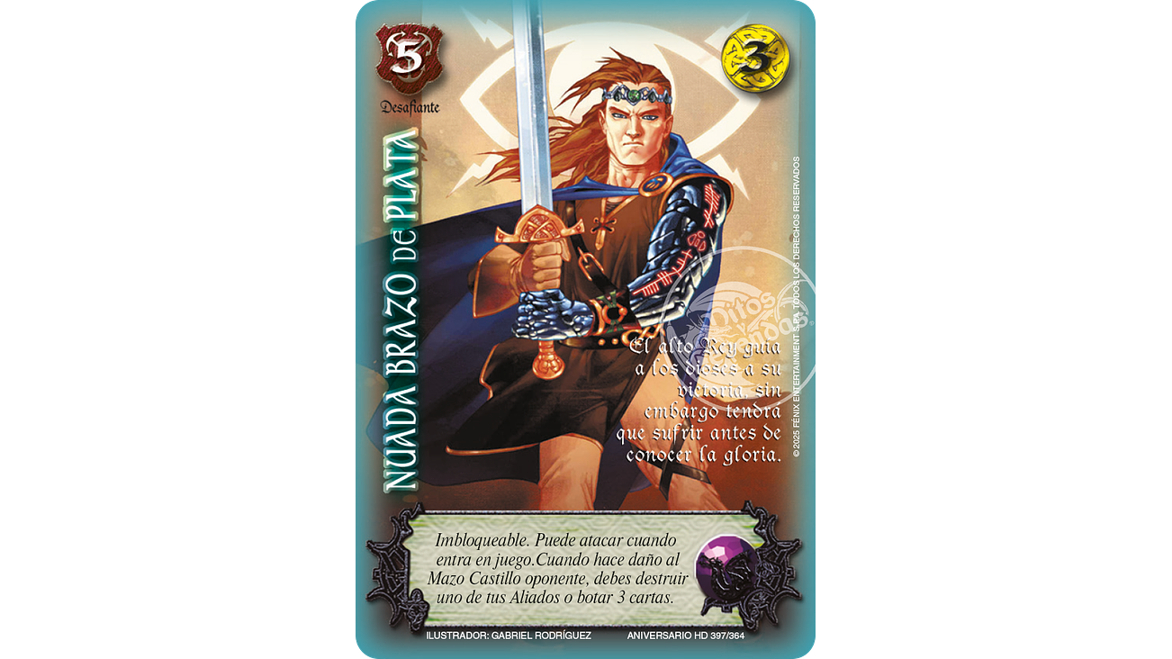 Nuada Brazo de Plata 1