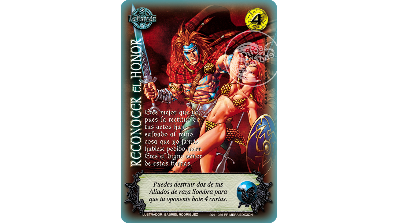 Reconocer el Honor 1