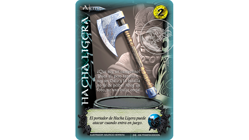 Hacha Ligera 1