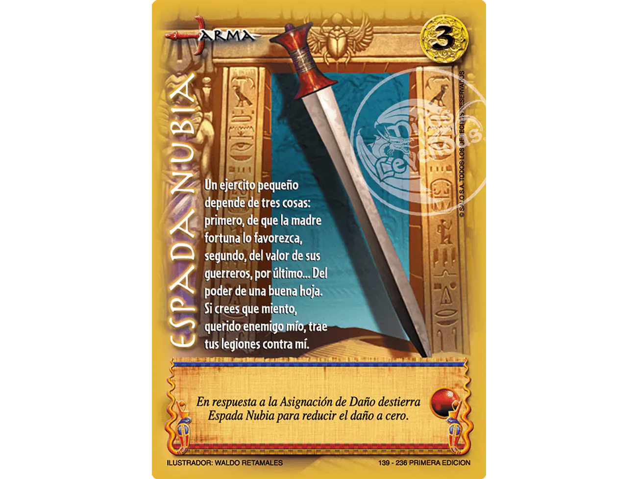 Espada Nubia 1