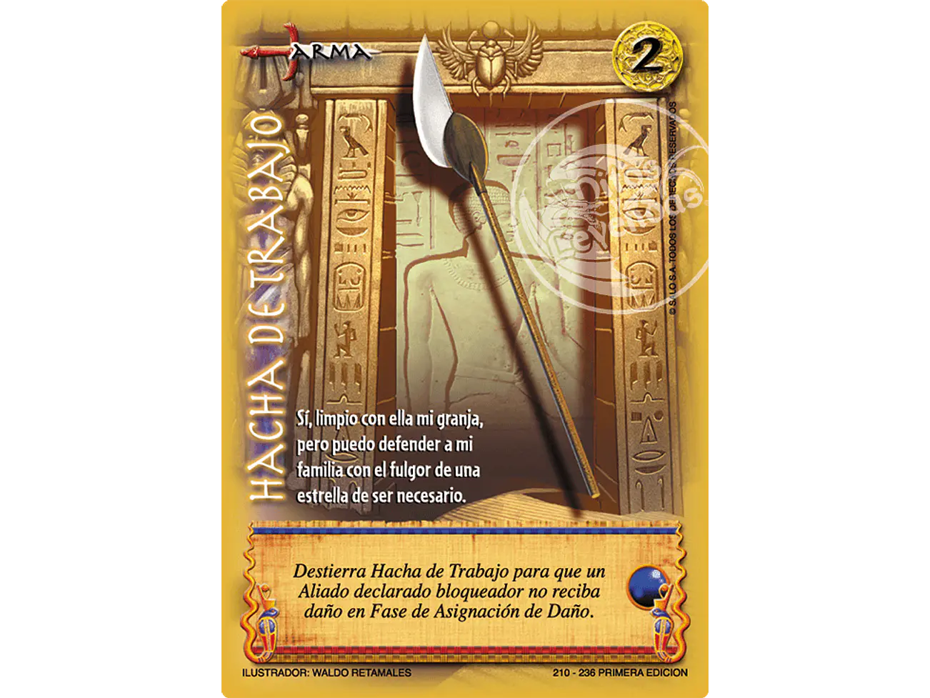 Hacha de Trabajo 1