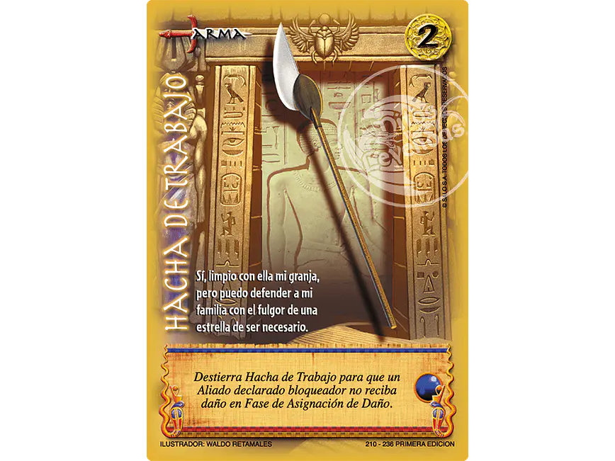 Hacha de Trabajo 1