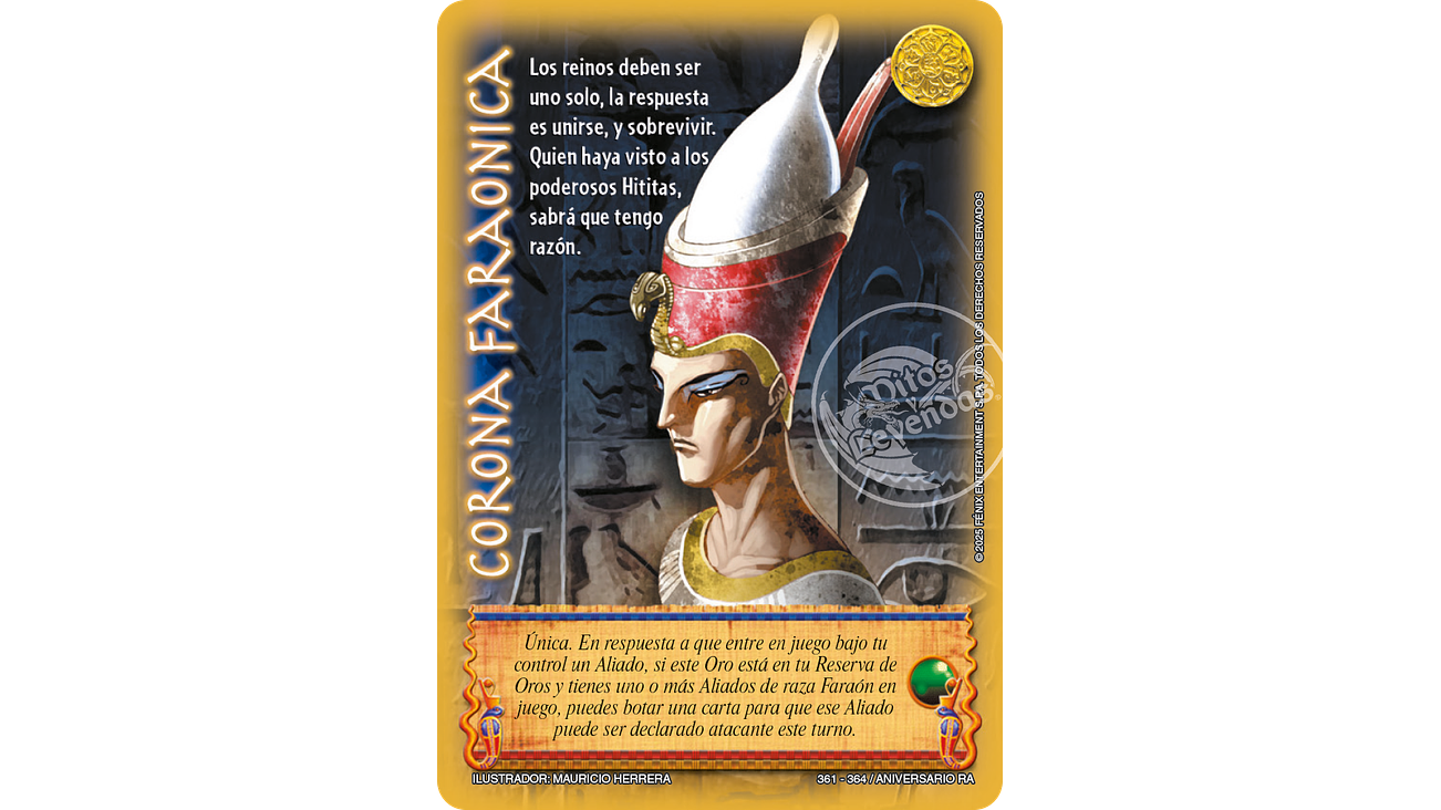 Corona Faraónica 1