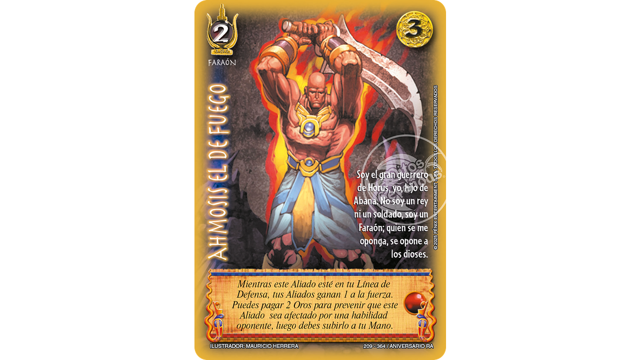 Ahmosis el de fuego 1