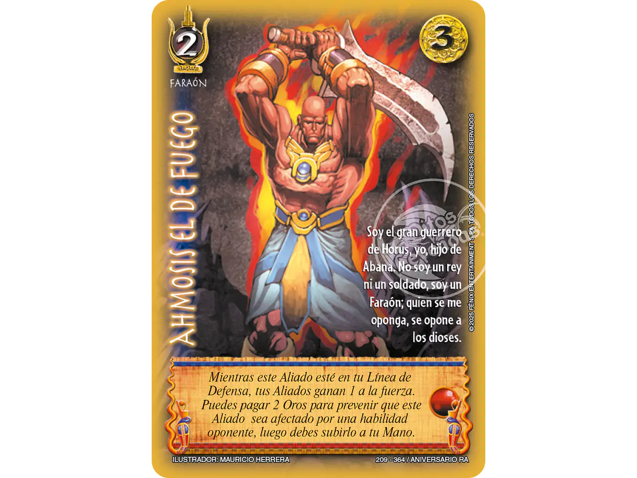 Ahmosis el de fuego 1