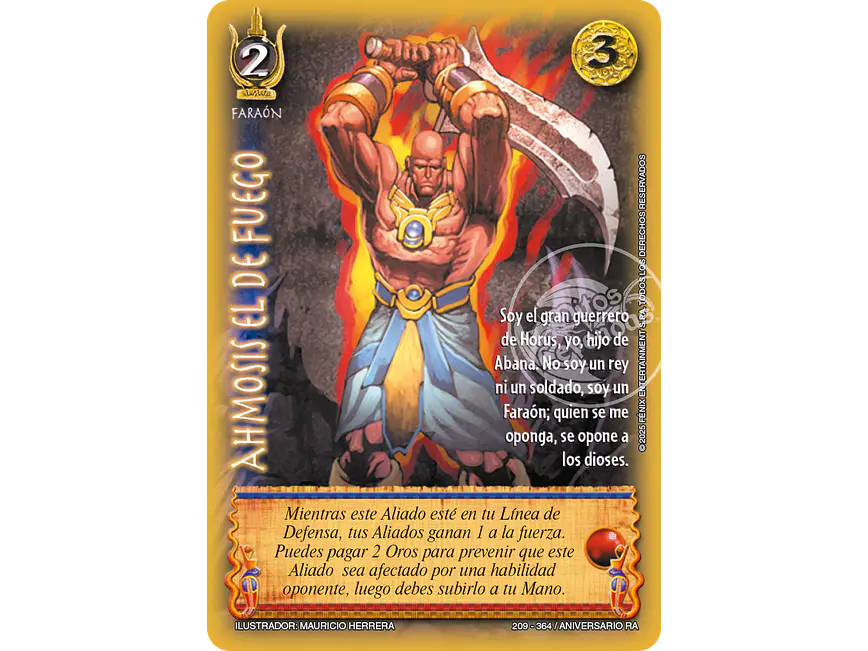 Ahmosis el de fuego 1