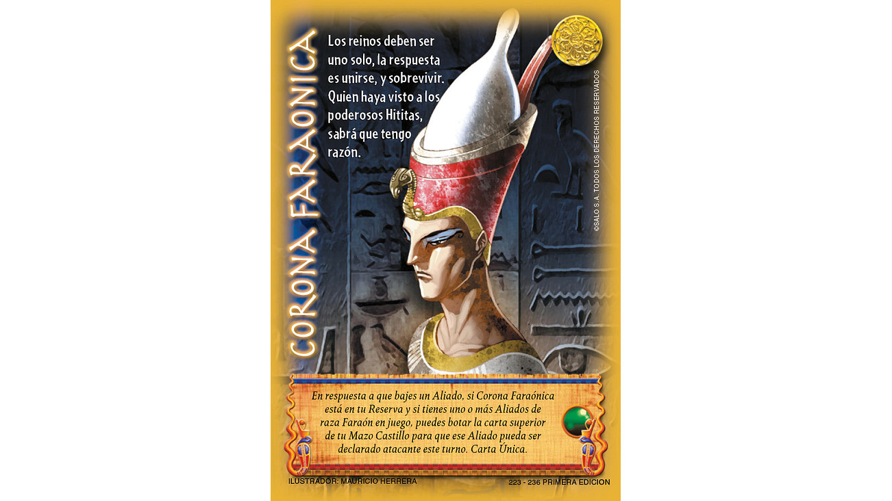 Corona Faraonica 1