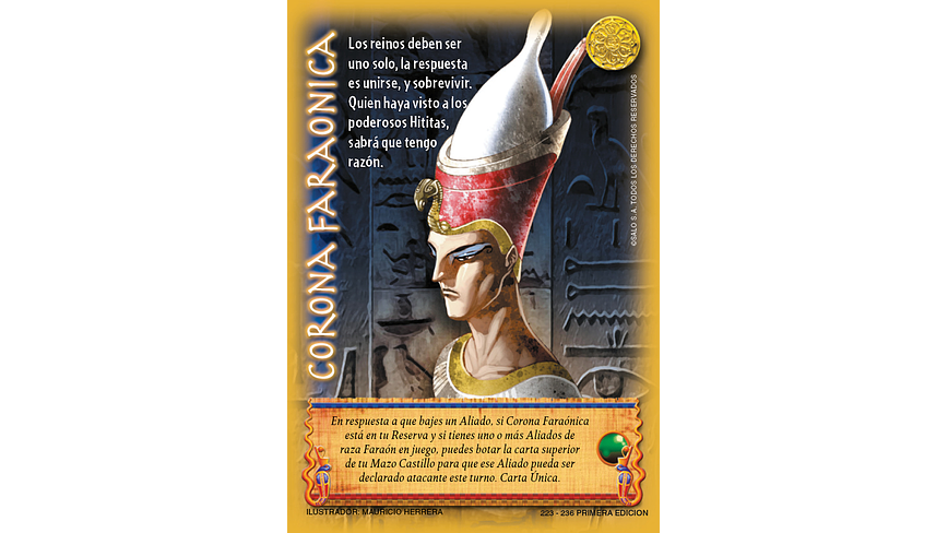 Corona Faraonica 1