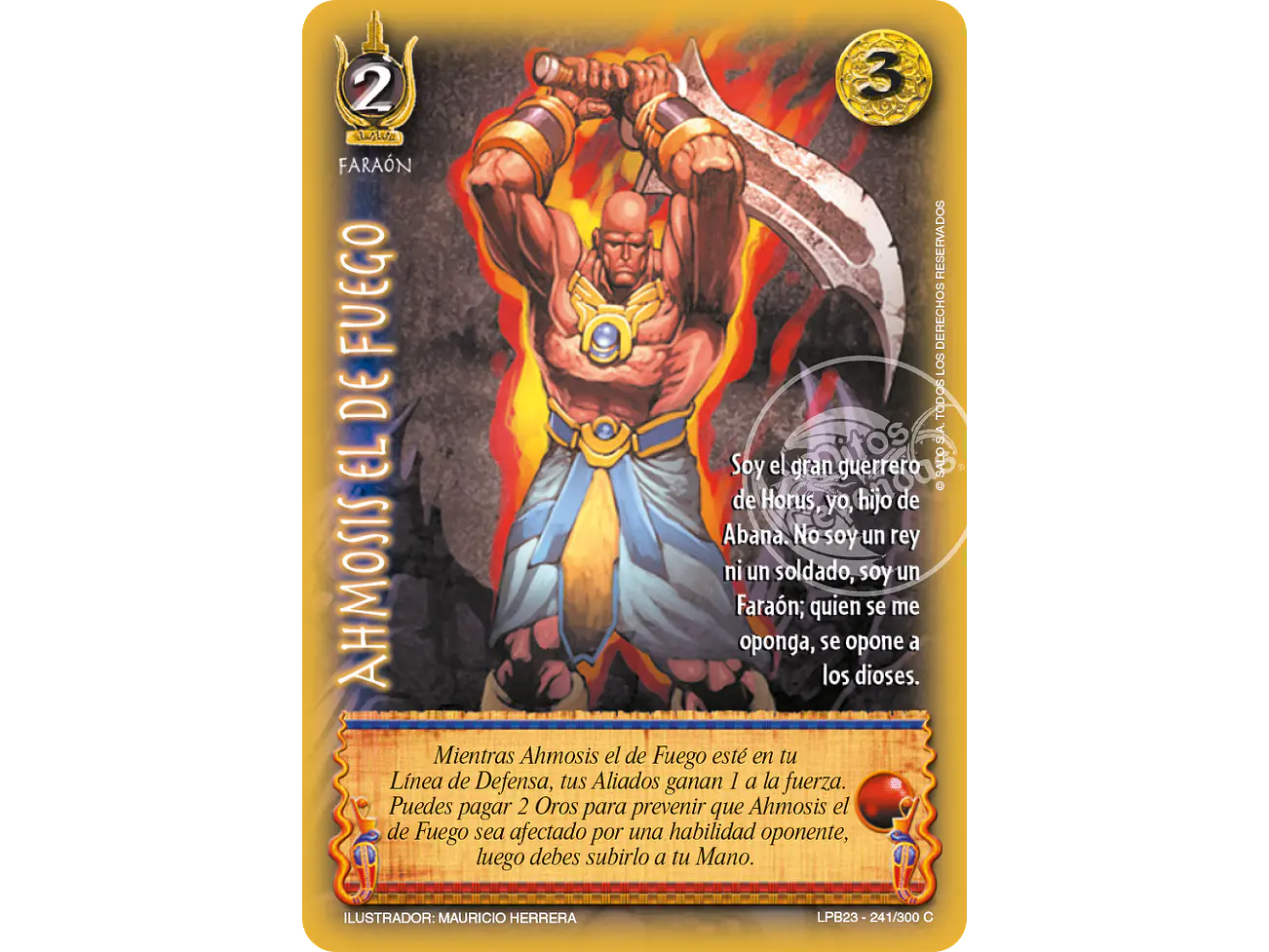 Ahmosis el de Fuego 1