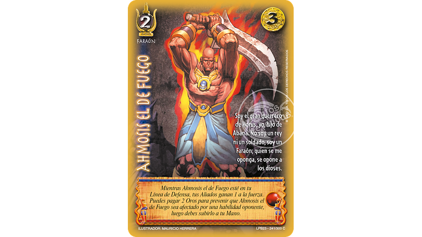 Ahmosis el de Fuego 1