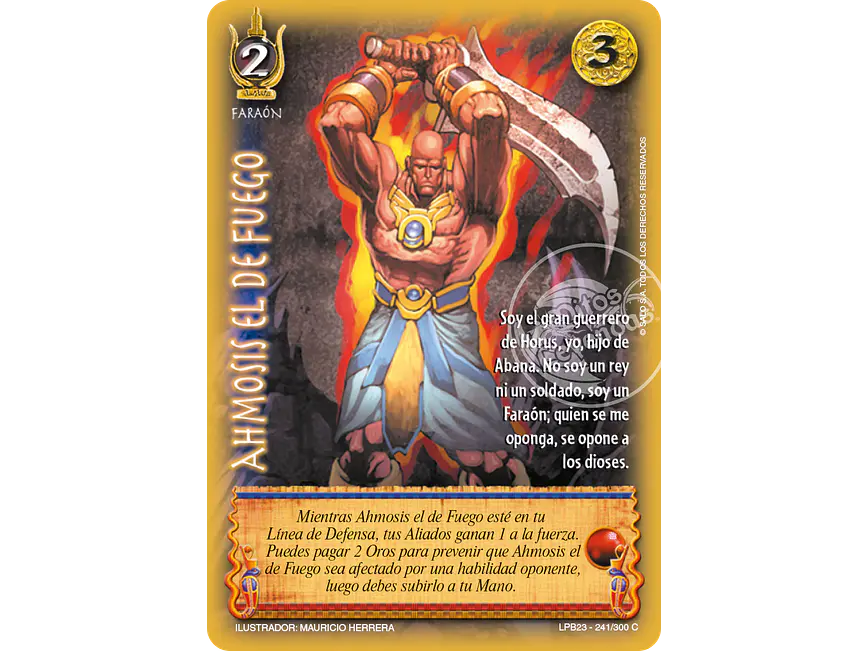 Ahmosis el de Fuego 1