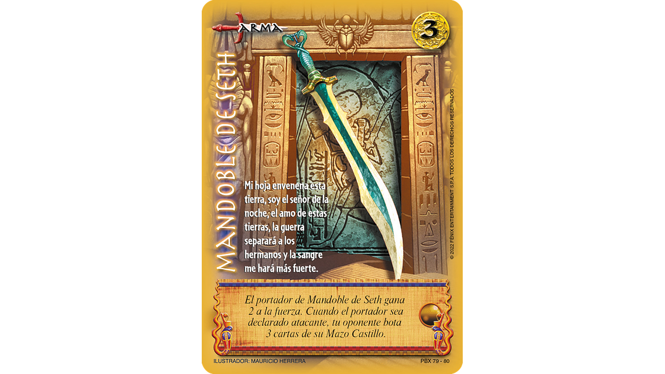 Mandoble de Seth 1