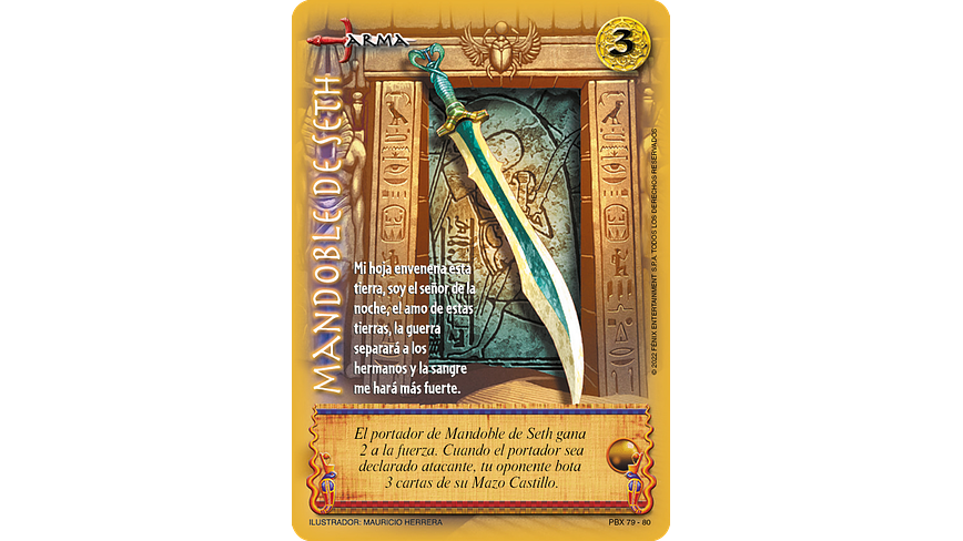 Mandoble de Seth 1