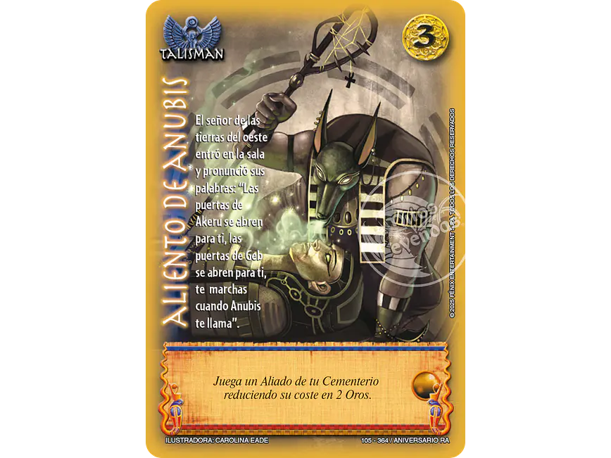 Aliento de Anubis 1