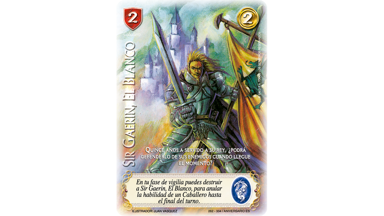 Sir Gaerin, El Blanco 1