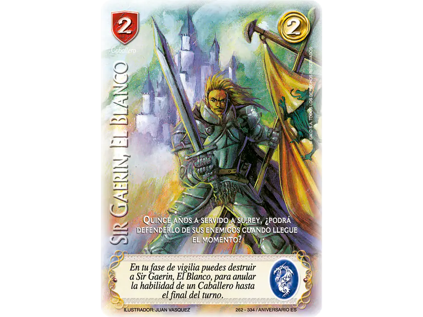 Sir Gaerin, El Blanco 1