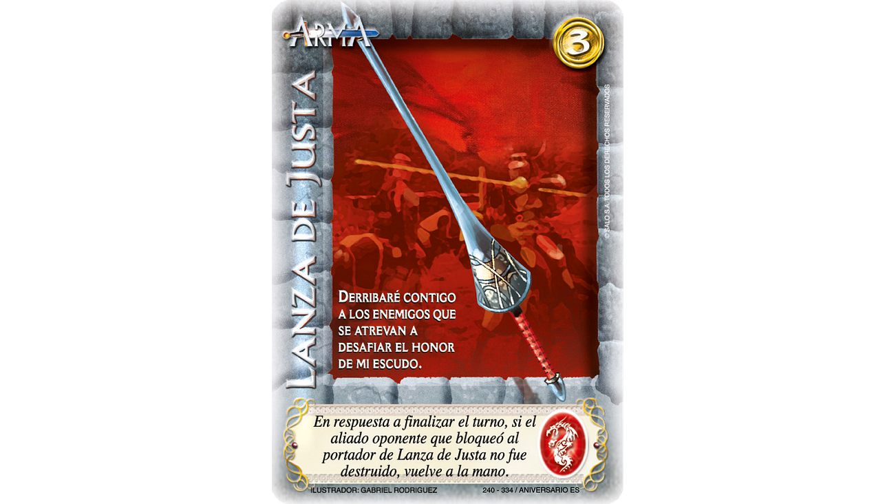 Lanza de Justa 1