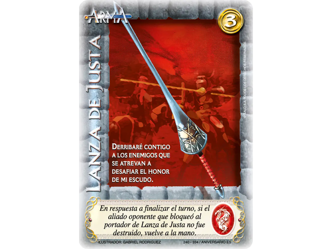 Lanza de Justa 1