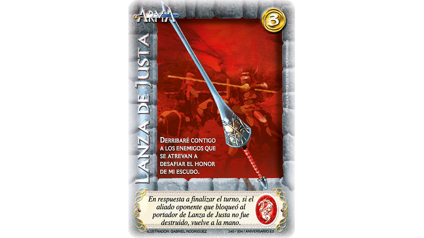 Lanza de Justa 1