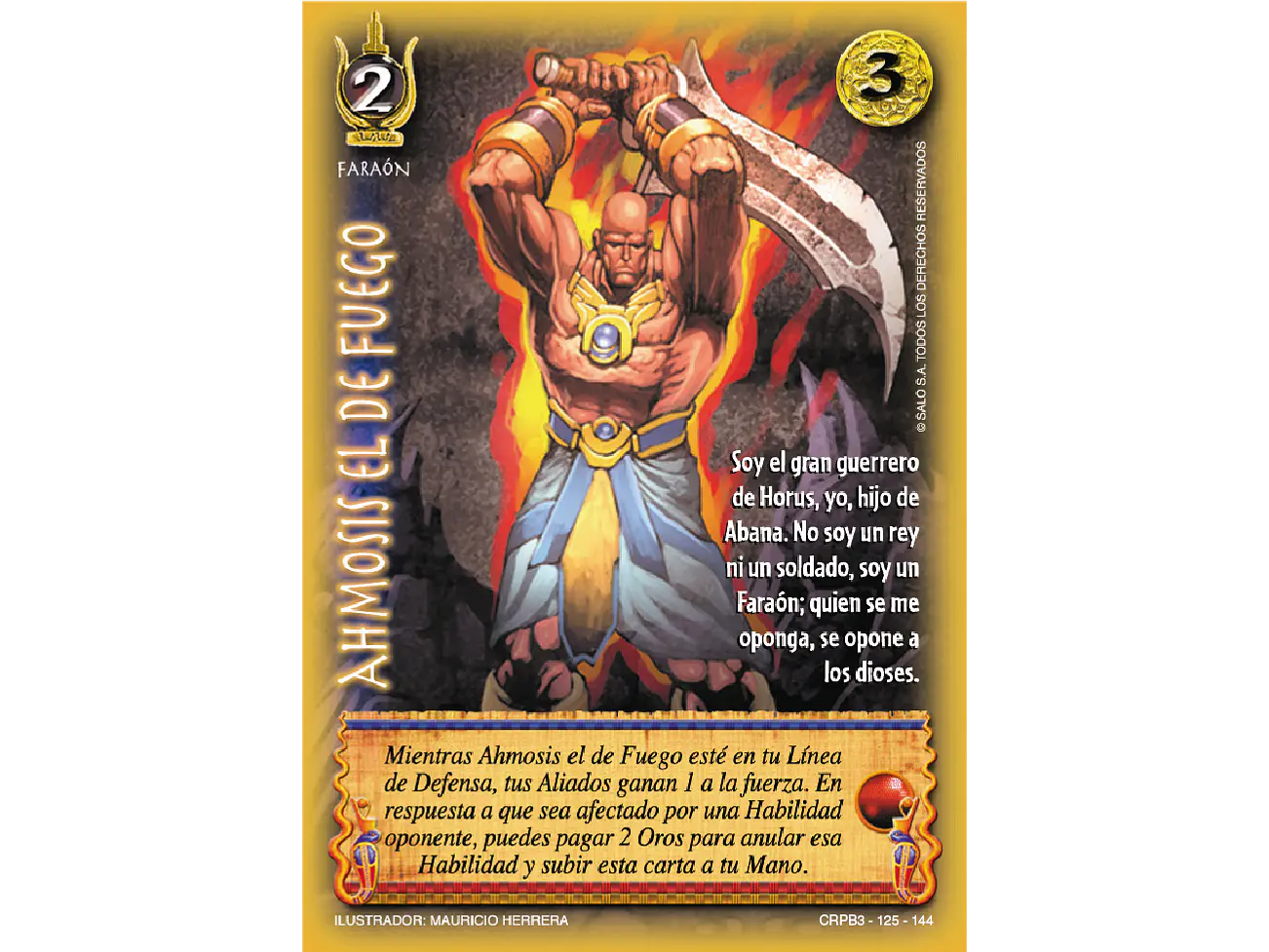 Ahmosis el de Fuego 1