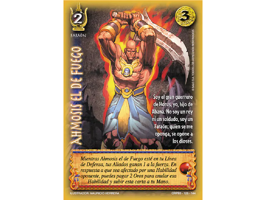 Ahmosis el de Fuego 1