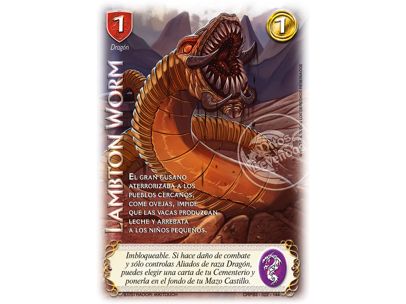 Lambton Worm 1