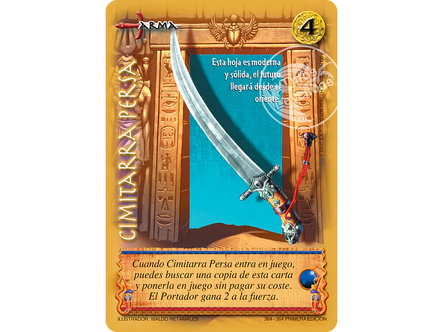 Cimitarra Persa 1