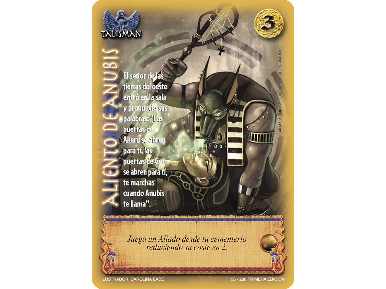 Aliento De Anubis 1