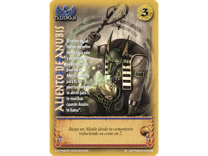 Aliento De Anubis 1
