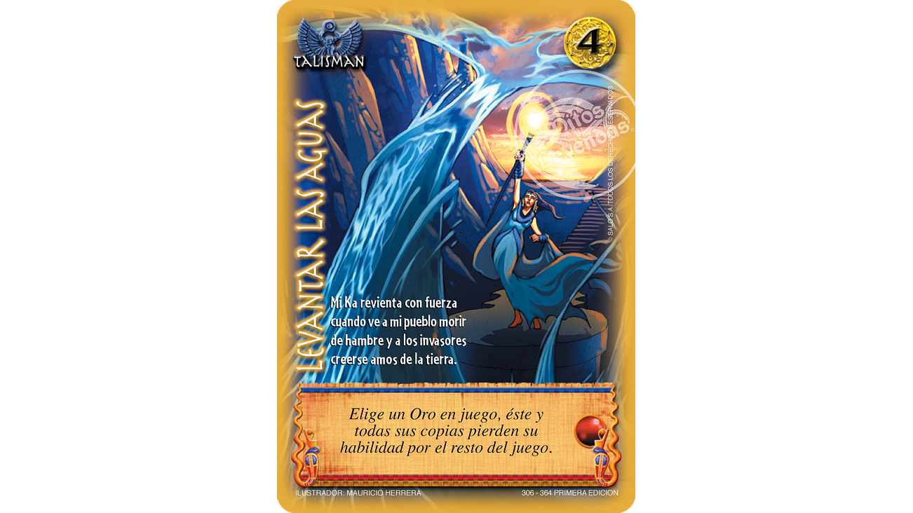 Levantar las Aguas 1