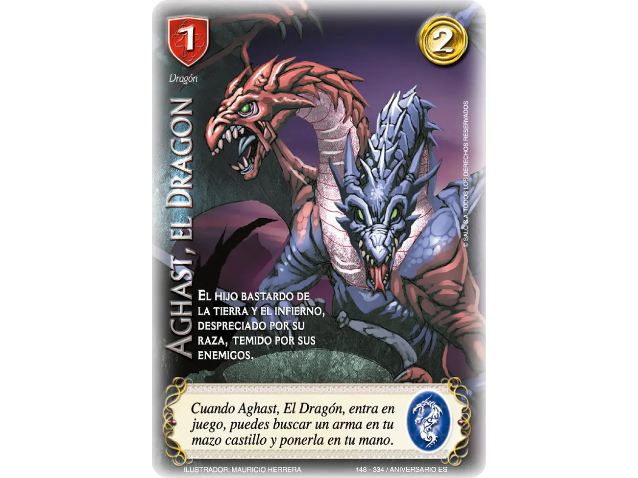 Aghast, el Dragón 1
