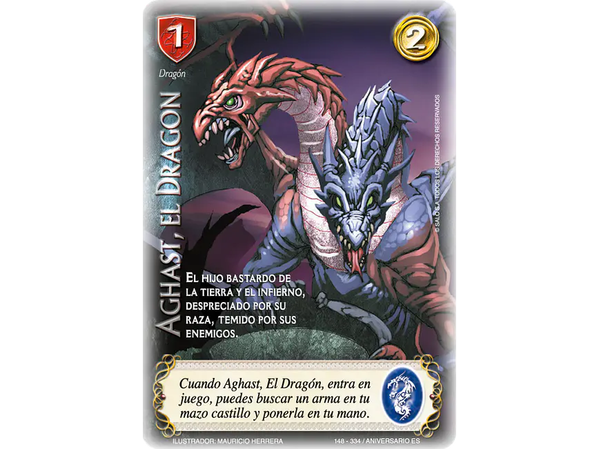 Aghast, el Dragón 1