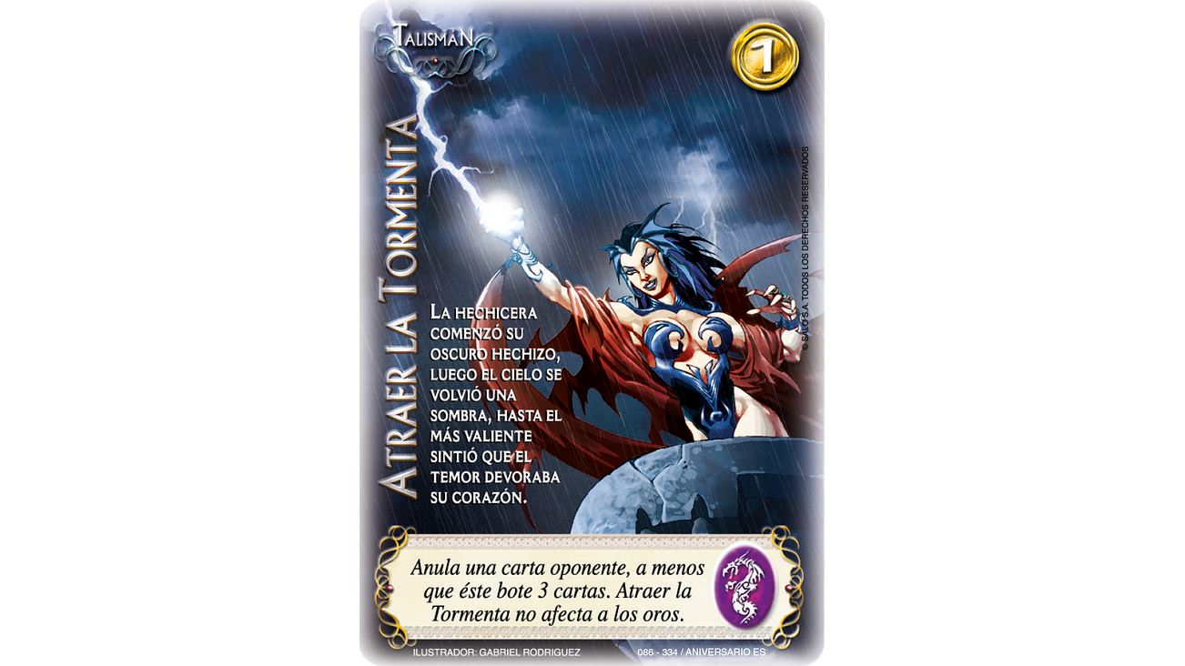 Atraer la Tormenta 1