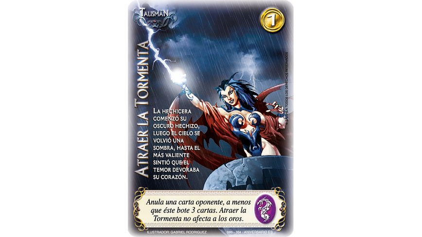 Atraer la Tormenta 1