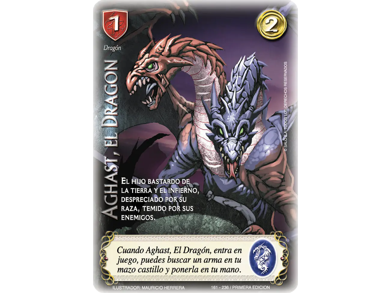 Aghast, el Dragón 1