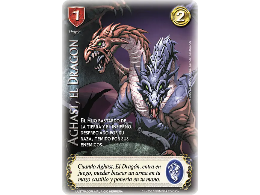 Aghast, el Dragón 1