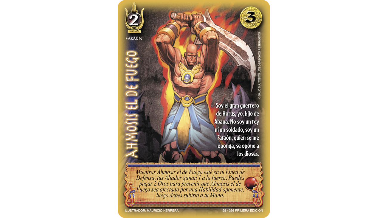 Ahmosis El De Fuego 1