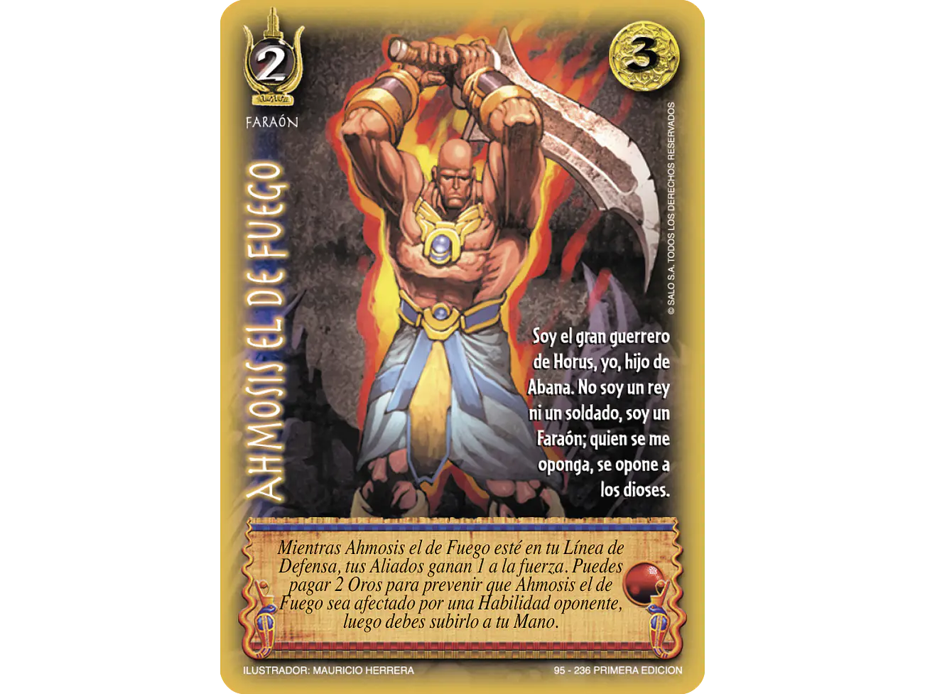 Ahmosis El De Fuego 1