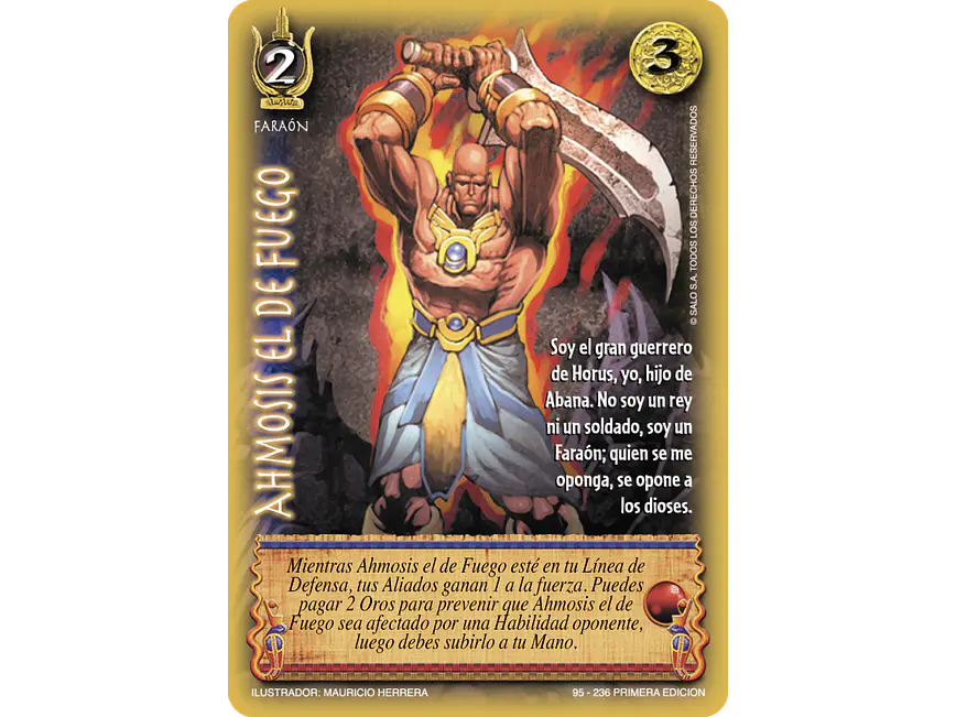 Ahmosis El De Fuego 1