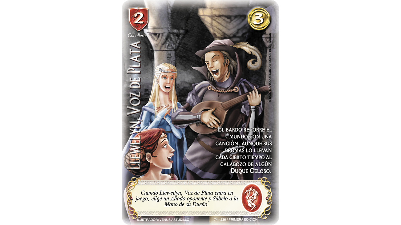 Llewelyn, Voz de Plata 1