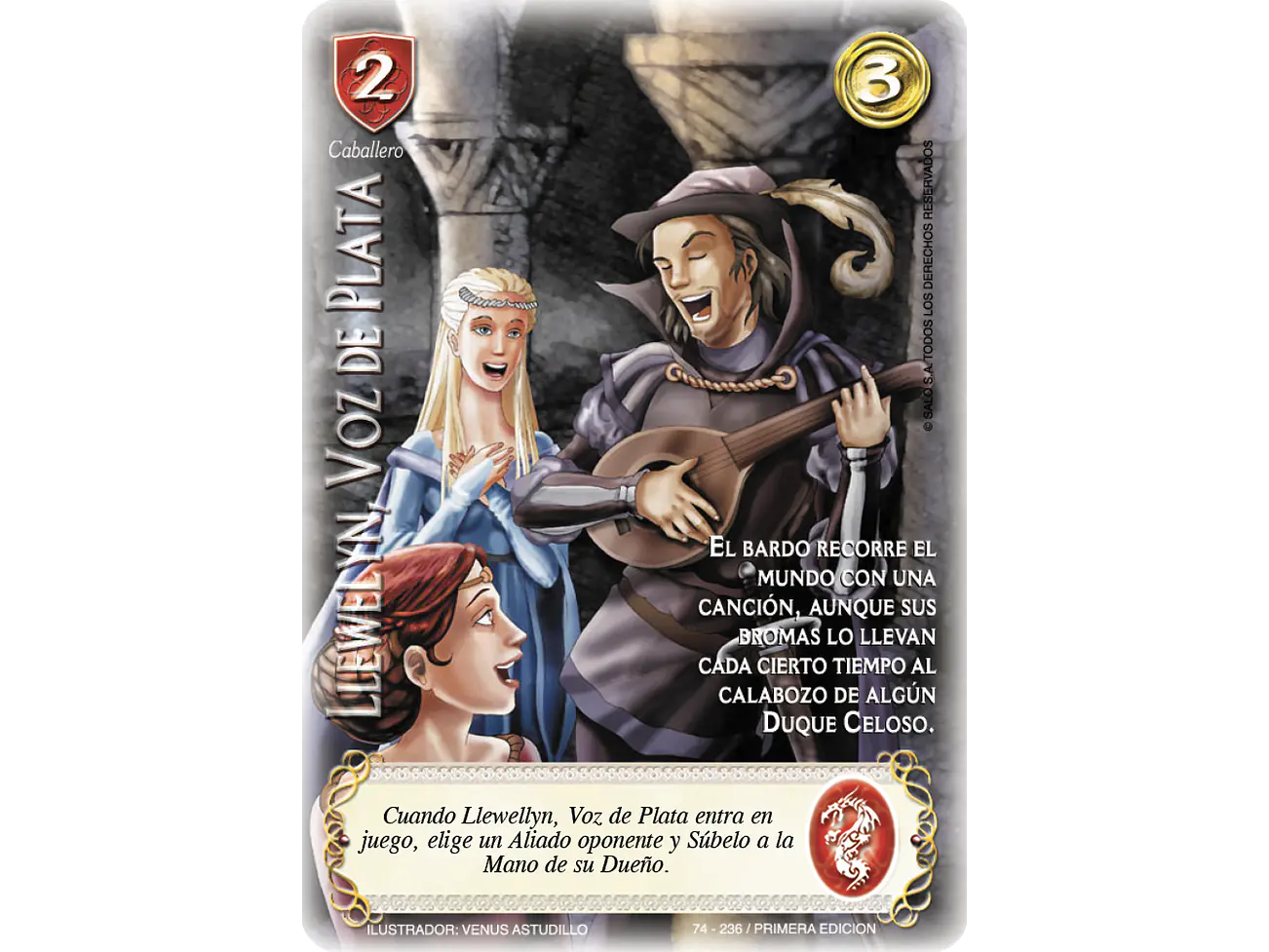 Llewelyn, Voz de Plata 1