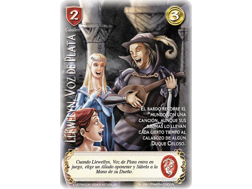 Llewelyn, Voz de Plata 1